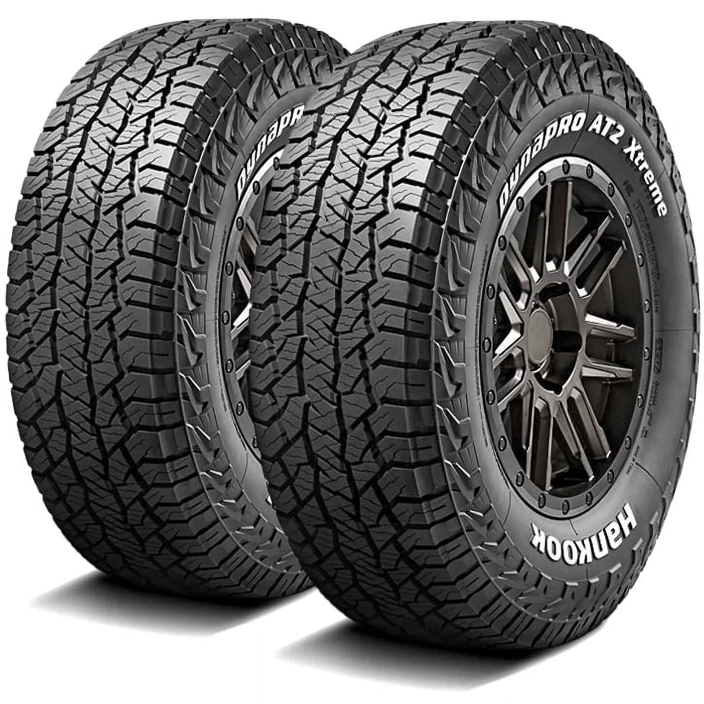 Set of 4 (FOUR) Hankook Dynapro AT2 Xtreme 245/75R16 111T XT X/T Extreme Terrain Tires Fits: 2015  Tacoma TRD Pro, 1996-2002 Chevrolet Tahoe LT
