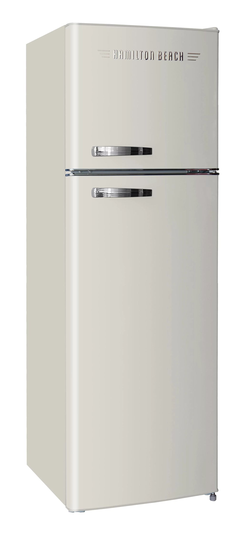 Hamilton Beach 10 Cu Ft Retro 2 Door Refrigerator, 5 Door Shelves, HCFC Free, Cream, HBF1050, Adjustable Thermostat Control