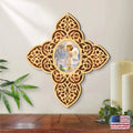 Gelsinger | Inspirational Icon D�cor - 88482-DG. Angel Girl Filigree Wooden Cross by D