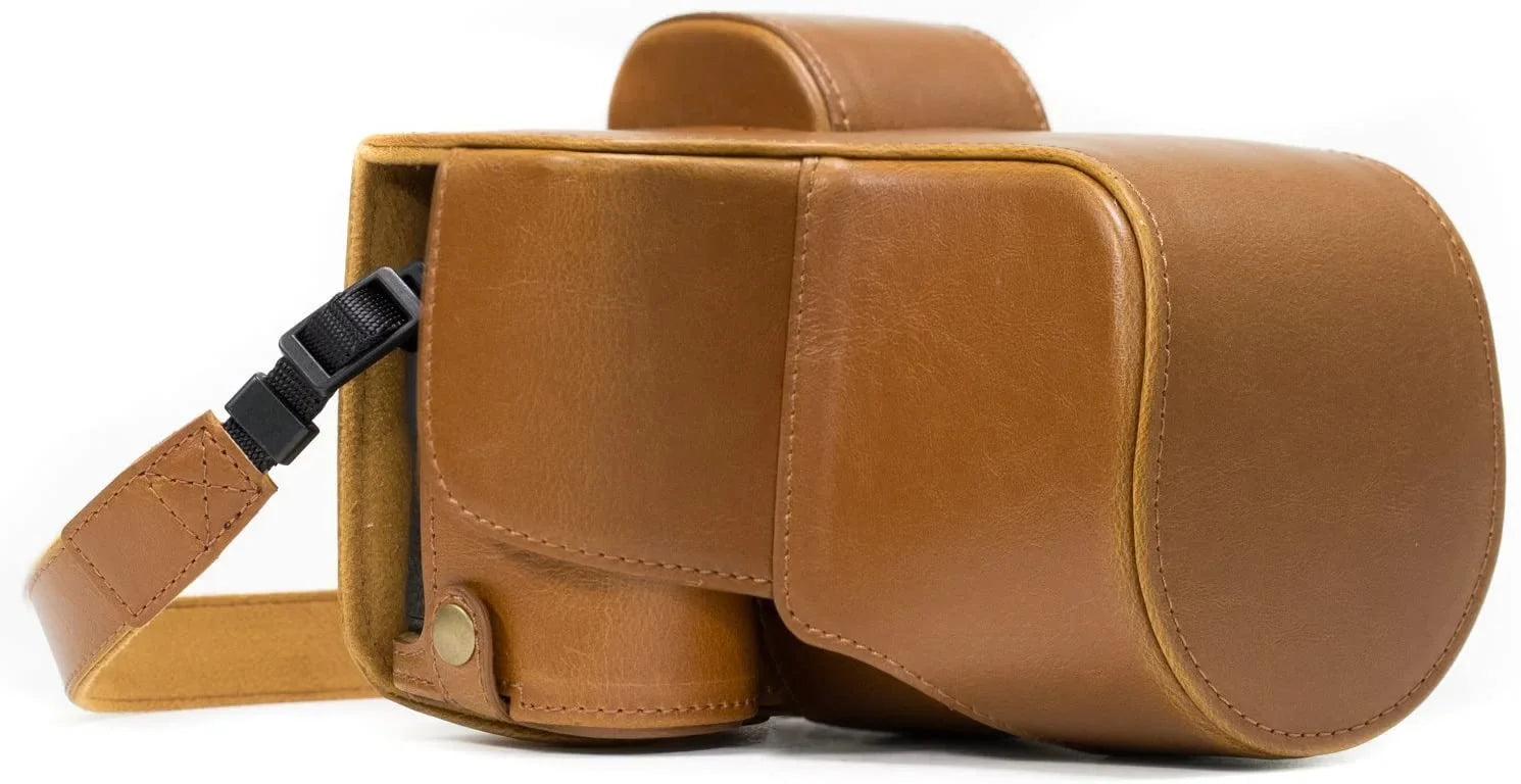 MegaGear  Alpha A7S II, A7R II, A7 II (28-70mm) Ever Ready Leather Camera Case and Strap, with y Access -