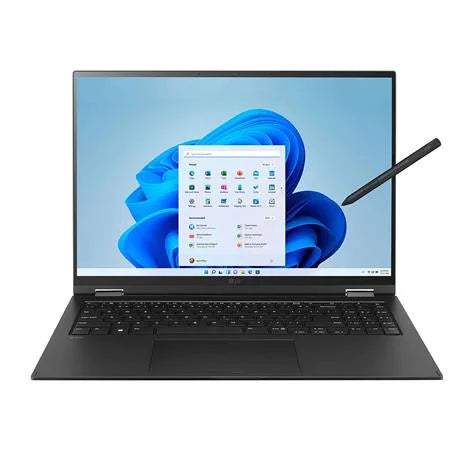 gram 16" WQXGA 2-In-1 Touchscreen Notebook Computer,  Evo Core i7-1260P 2.1GHz, 16GB RAM, 2TB SSD, Windows 11 Home, Obsidian Black