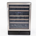 AVANTI WCR496DS  WINE COOLERS Black On Stainless