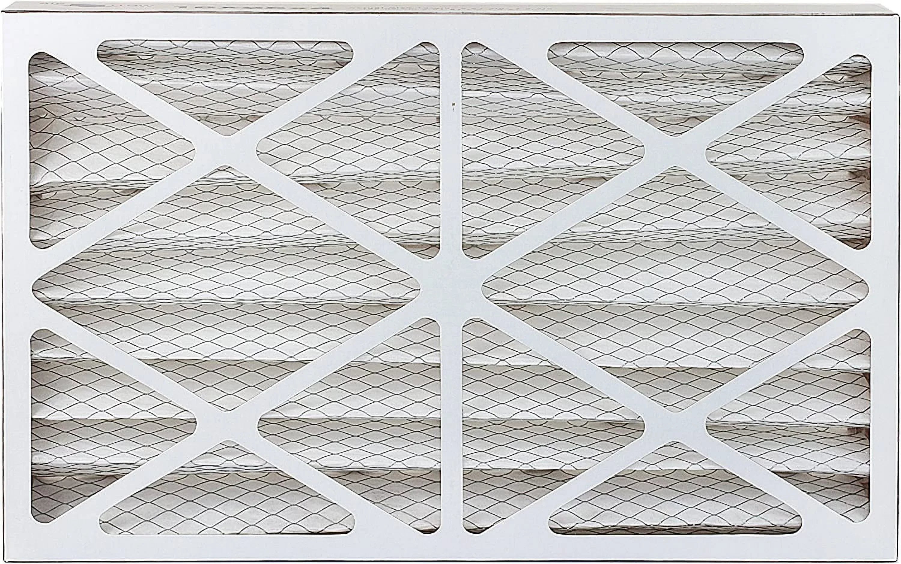 Filterbuy 12x24x4 MERV 13 Pleated HVAC AC Furnace Air Filters (3-Pack)