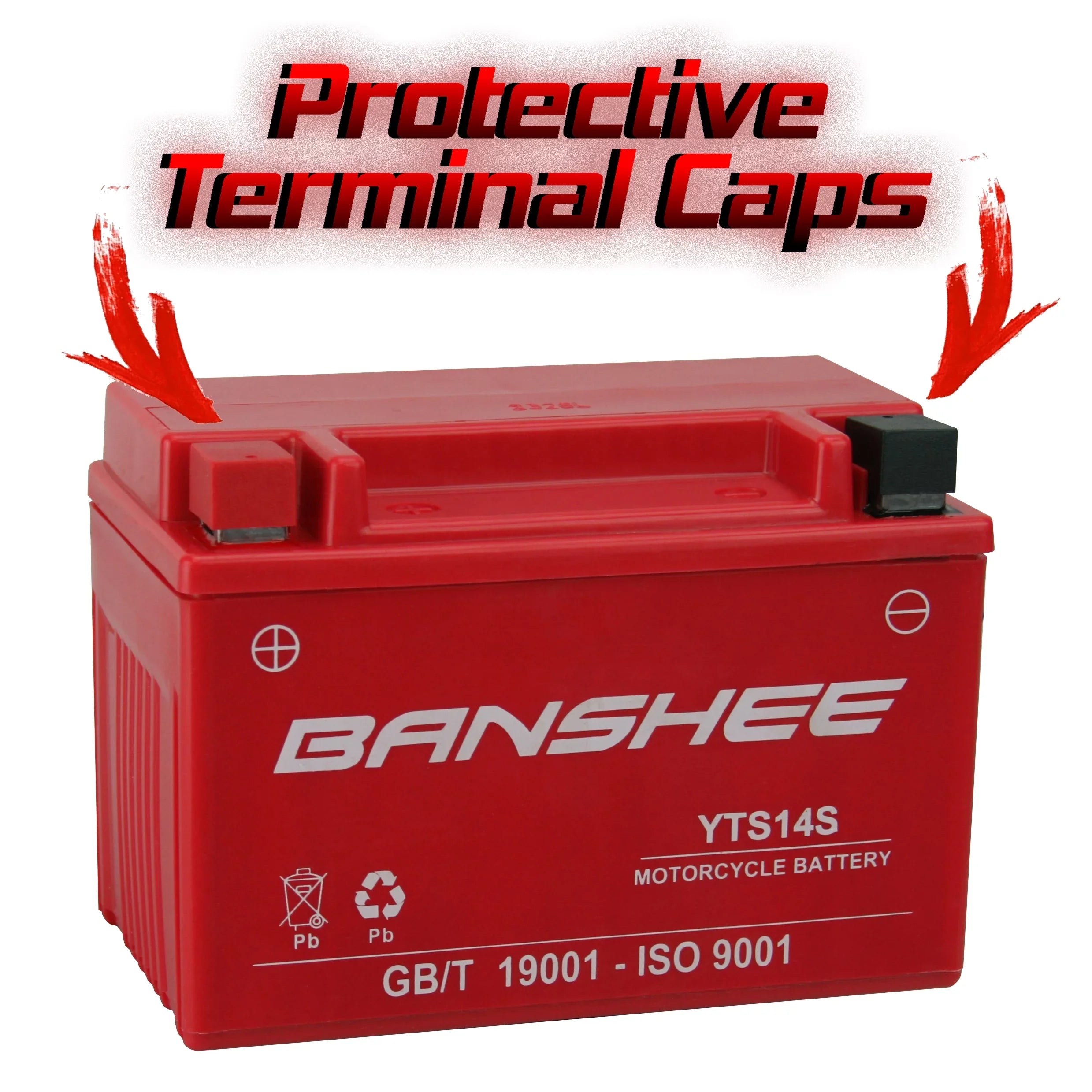 Banshee YTZ14S Motorsports Battery suitable with Benelli Tornado Naked Tre 1130 Sport Evo