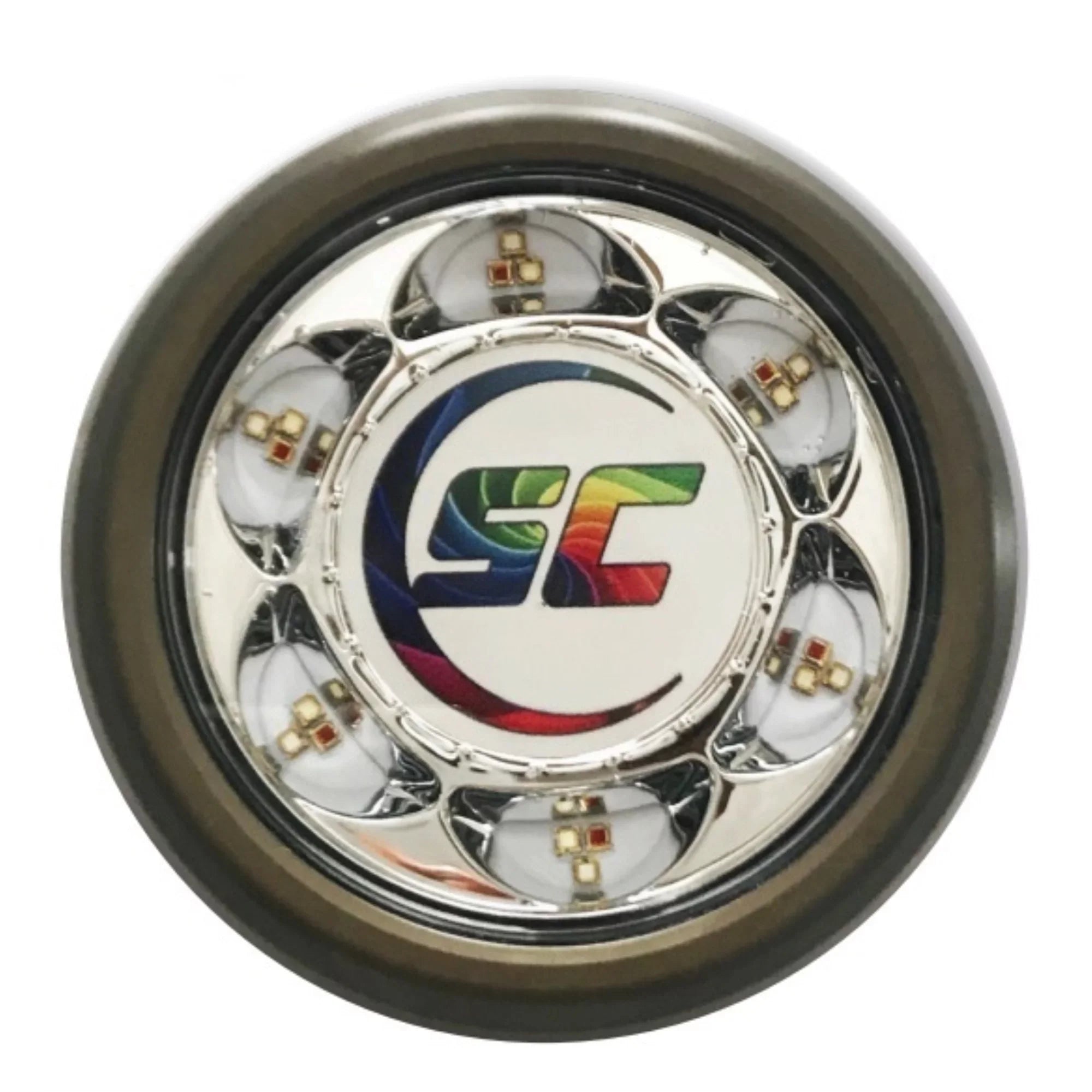 Shadow Caster SC3 Underwater LED Light GW 12v Aluminum Thru-Hull