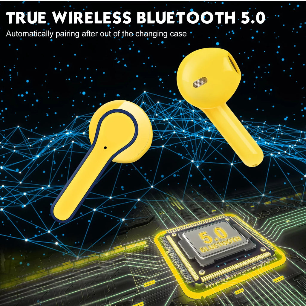 UrbanX Q350 Wireless Earbuds in Ear Bluetooth Headphones For BlackBerry Passport with Microphone & Digital Display IPX7 Waterproof Deep Bass Bluetooth Earbuds for Sports Work & Music.