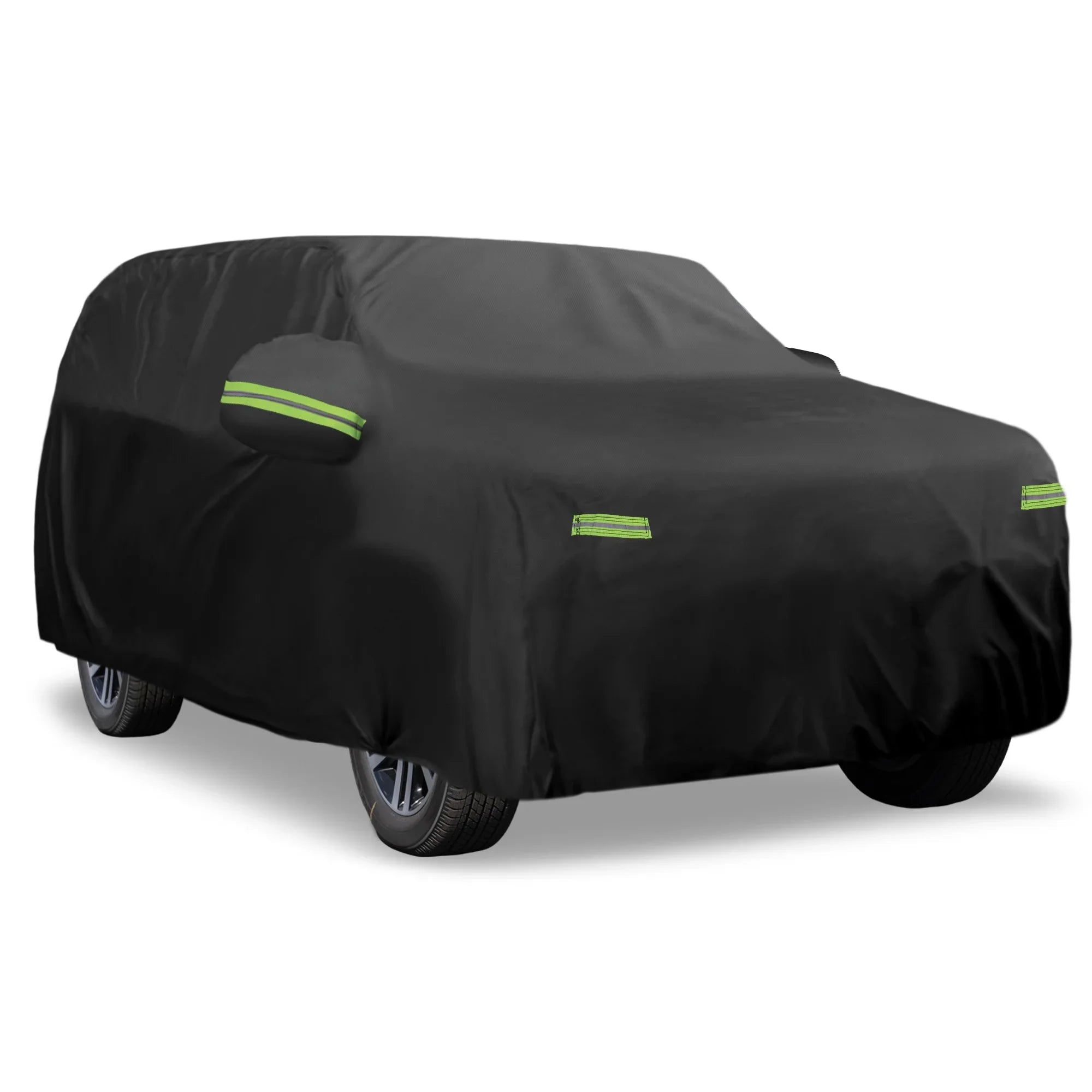 Unique Bargains Waterproof Car protector for  4Runner 2002-2023 Outdoor Full Car protector Protection with Zipper Black