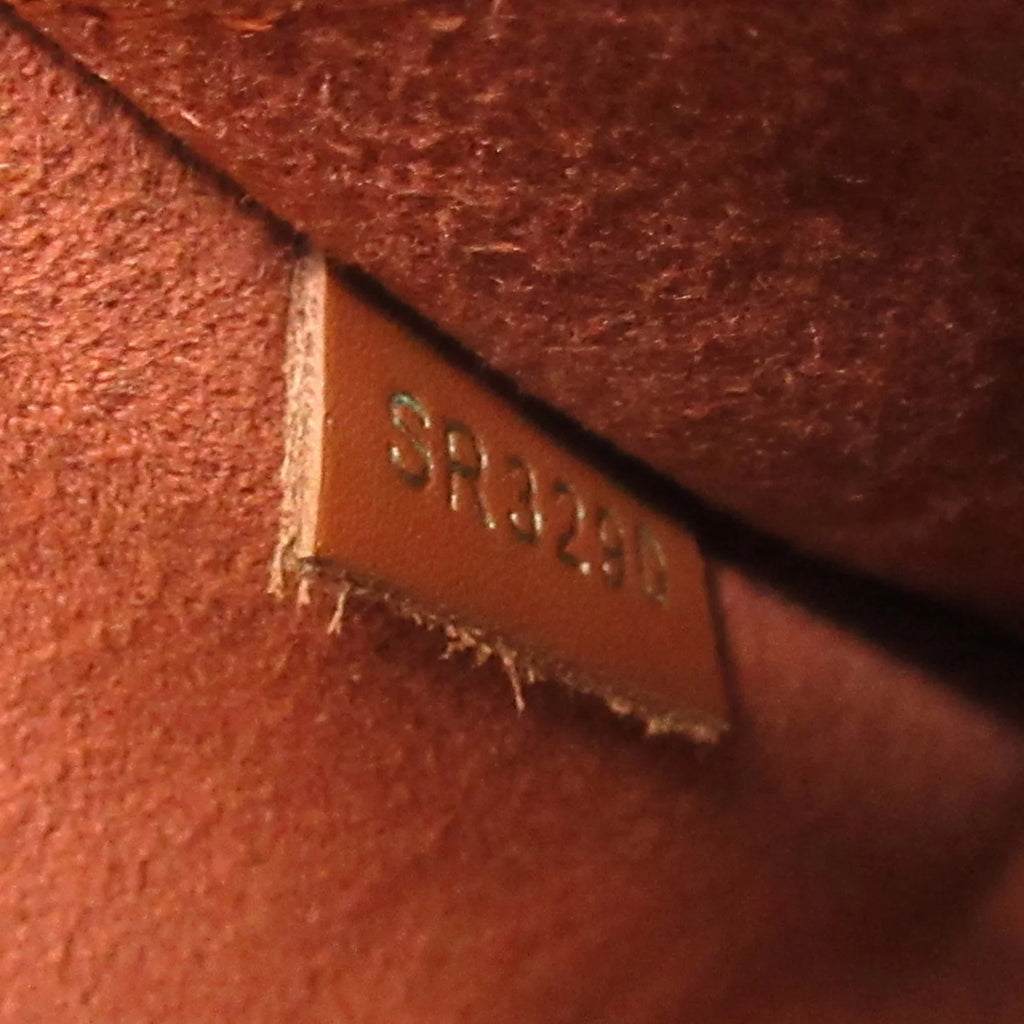 Pre-Owned Authenticated Louis Vuitton Monogram Fold Tote PM Canvas Brown Satchel Unisex (Good)