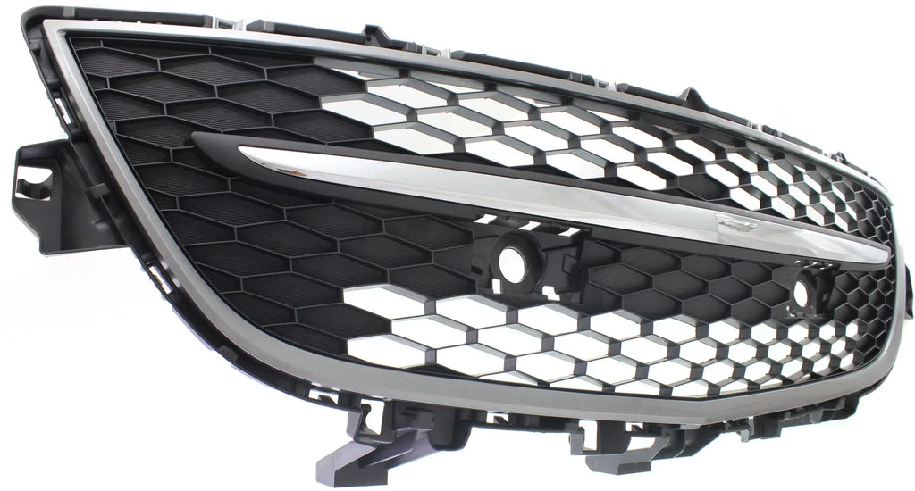 Bumper Grille matching With 2010-2012 Mazda CX-9 Front, Lower Chrome