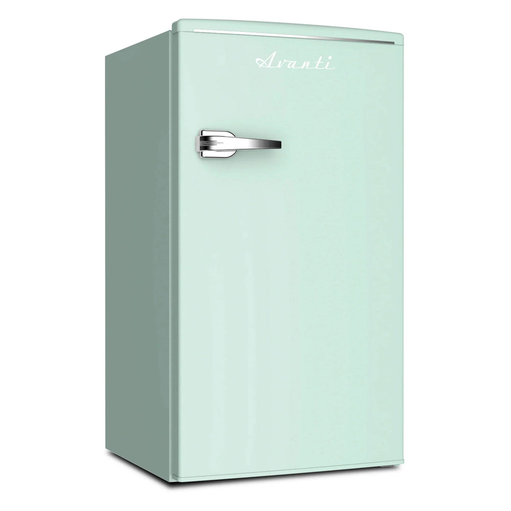 ft., in Seafoam Green (RMRS31X7G-IS). Avanti Retro Series Compact Refrigerator, Mini-Fridge, 3.1 cu