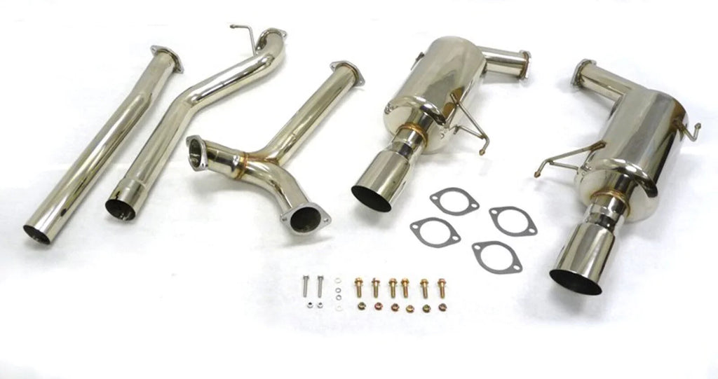 Stainless Catback Exhaust Fitment For 05 to 07 Subaru Legacy 2.5L GT Wagon By OBX-RS