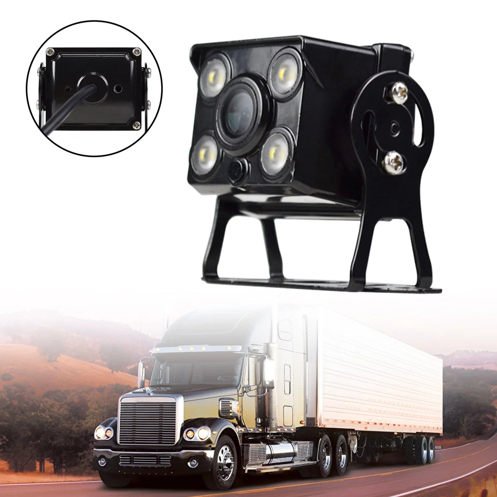 Waterproof 4 LED IR Night View Rear View Reverse Backup Camera For Bus Truck RV