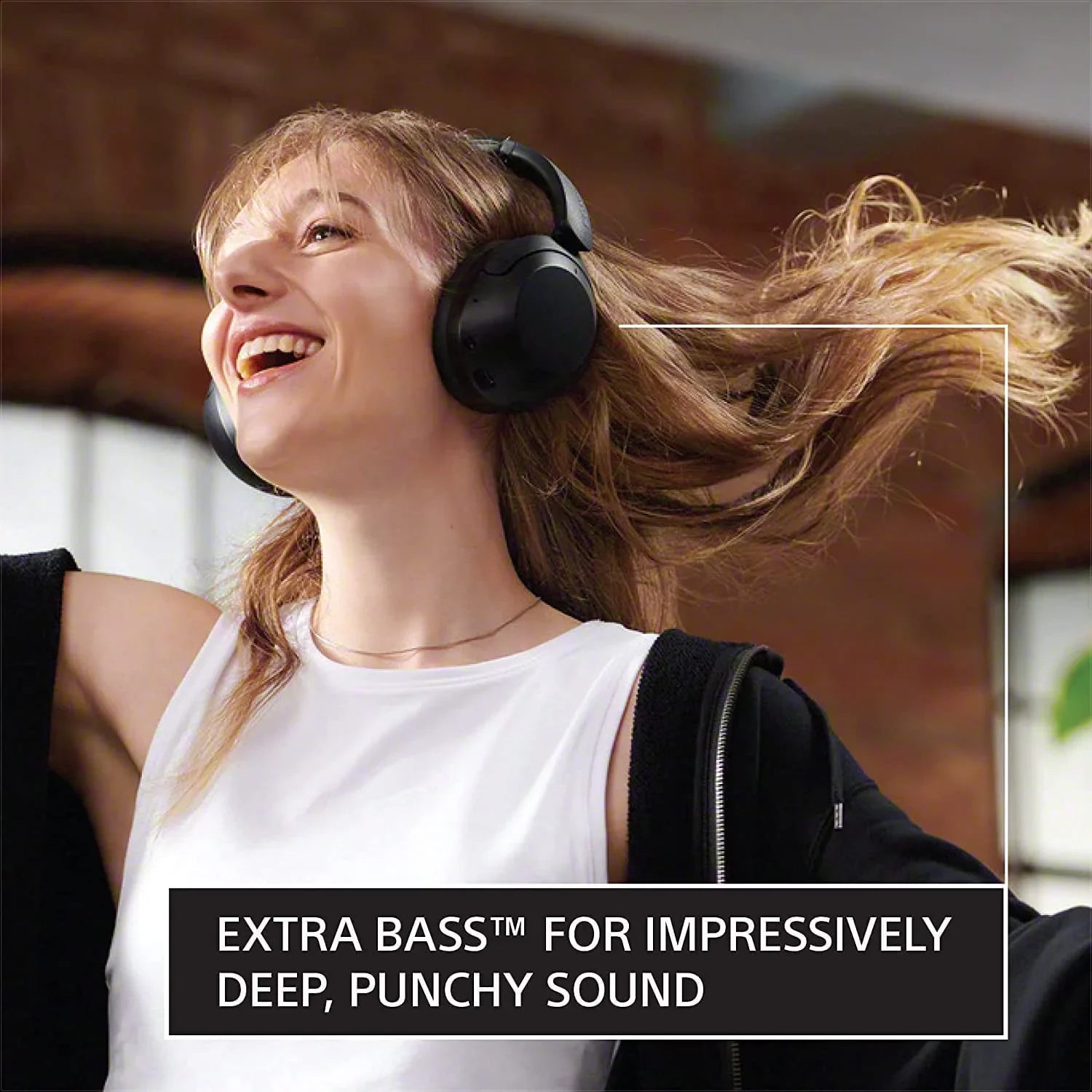Wireless Bluetooth Over Ear Headset WH-XB910N with Microphone Extra Bass Noise Cancelling Headphones with NeeGo AUX