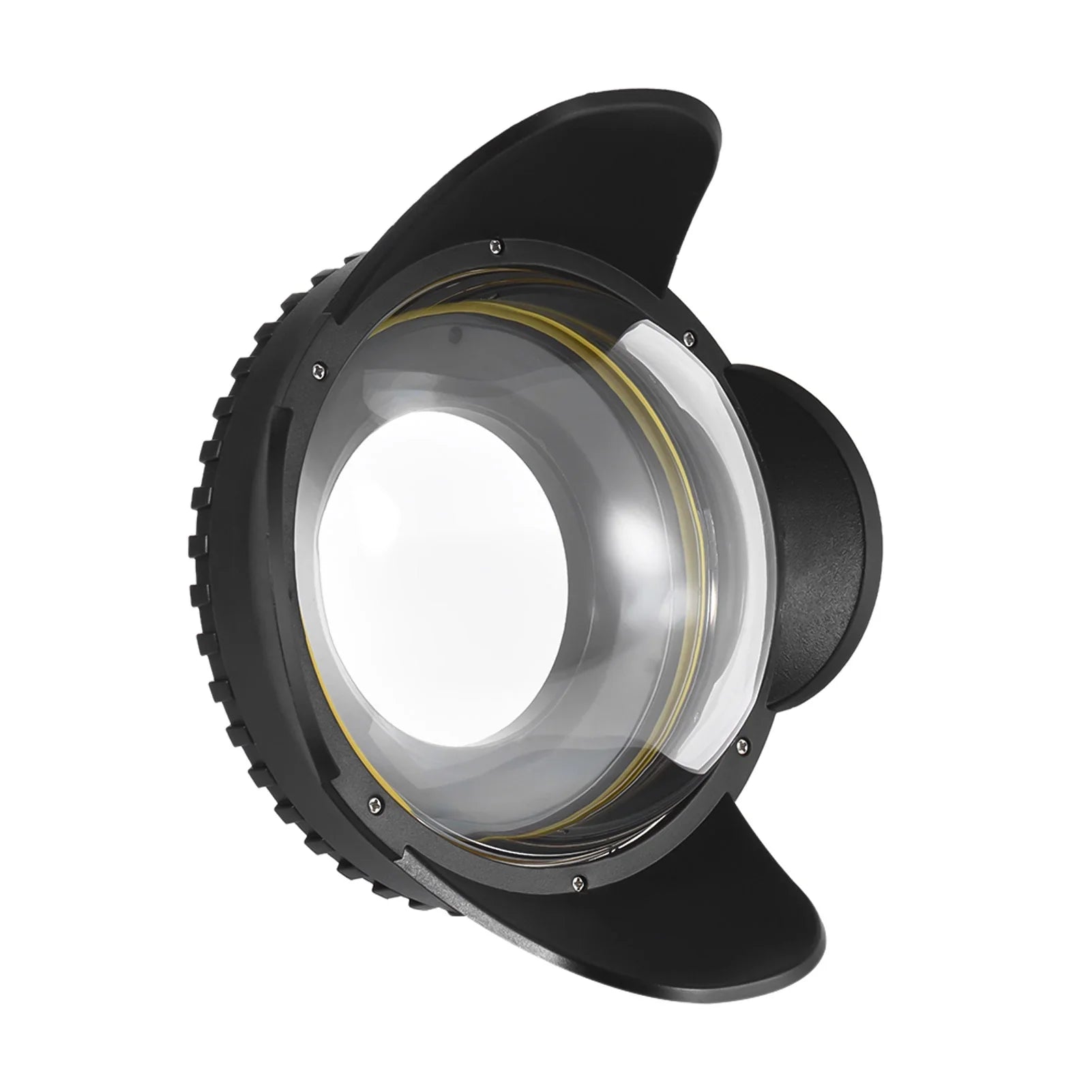 MEIKON Dome Port,Shade protector 60m/ Lens Port Case protector 60m/ 197ft Wide Lens Port Round Adapter Camera Case Shade protector Port Case Shade 197ft Waterproof 67mm Fisheye Wide Lens 60m/ 197ft Waterproof