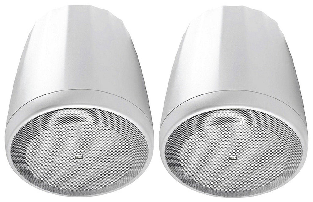 6-Zone Amp+6) 3.5" White Cube+2) JBL Pendant and Ceiling Speakers for Restaurant/Bar