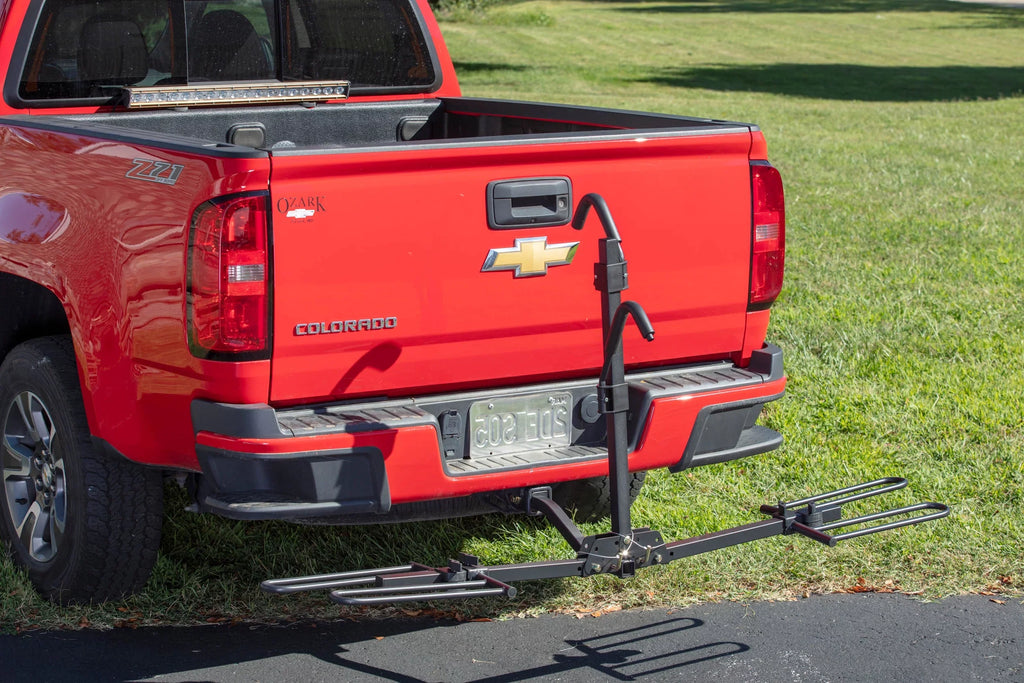 Capacity Foldable Hitch-Mount Platform 2-Bike Car Rack 10104071. Hyper Tough 80 lbs