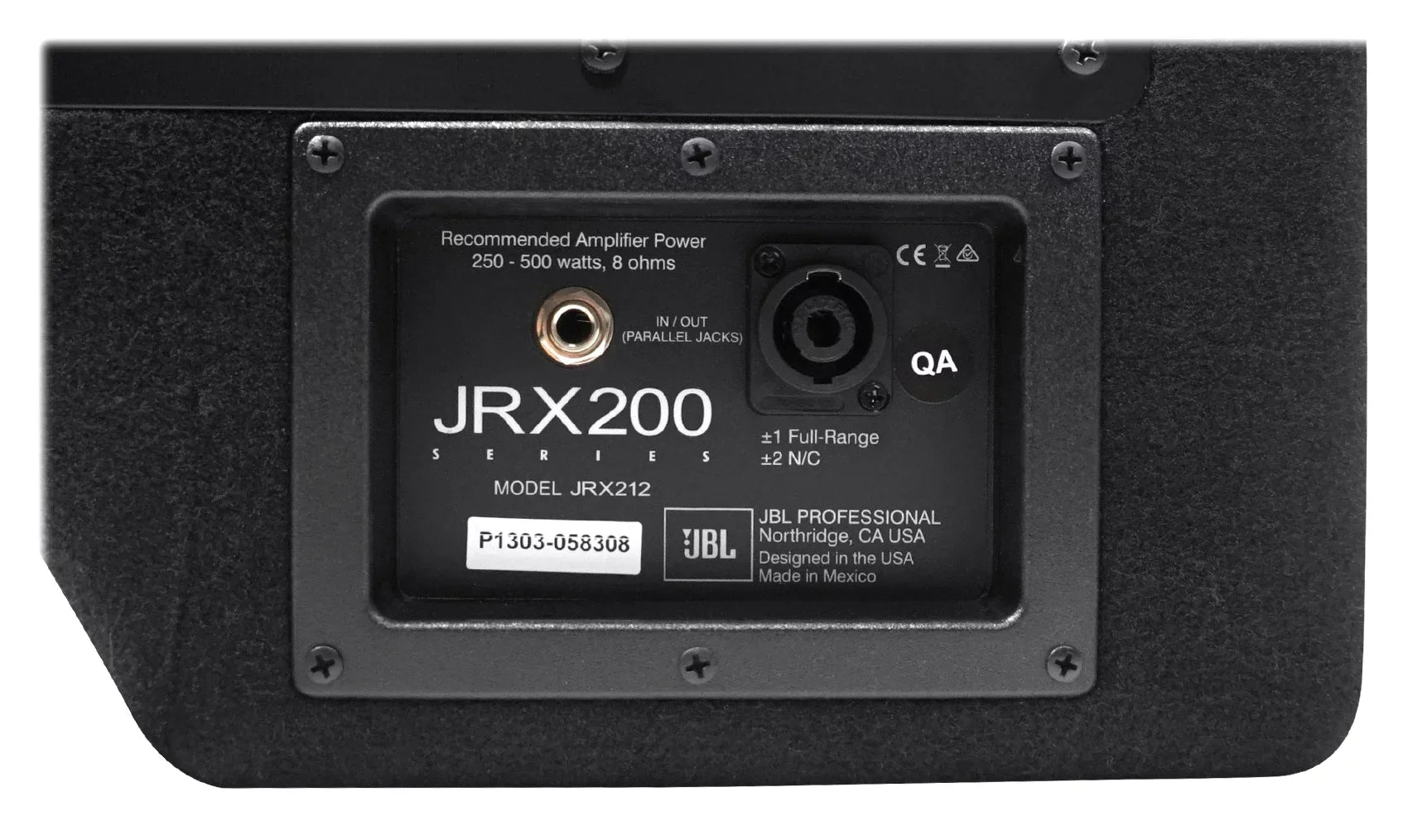 JBL JRX212 1,000 Watt 12" 2-Way DJ P/A Speaker Floor Wedge Monitor + Hand Truck