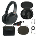 WH-1000XM3 Wireless Noise-Canceling Over-Ear Headphones (Black) + Pixibytes Bundle