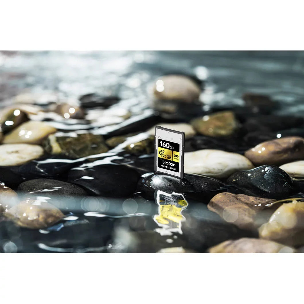 Lexar CFexpress Type A Pro Gold R900/W800 Memory Card, 80GB (2-Pack) Bundle with Lexar Professional CFexpress Type A/SD USB 3.2 Gen 2x2 Reader