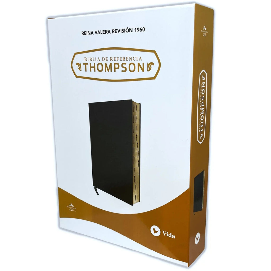 Biblia de Referencia Thompson, Reina Valera 1960, Piel Reciclada/ Spanish Thompson Chain Reference Bible, Reina Valera 1960, Recycled Leather Fibers (Other)