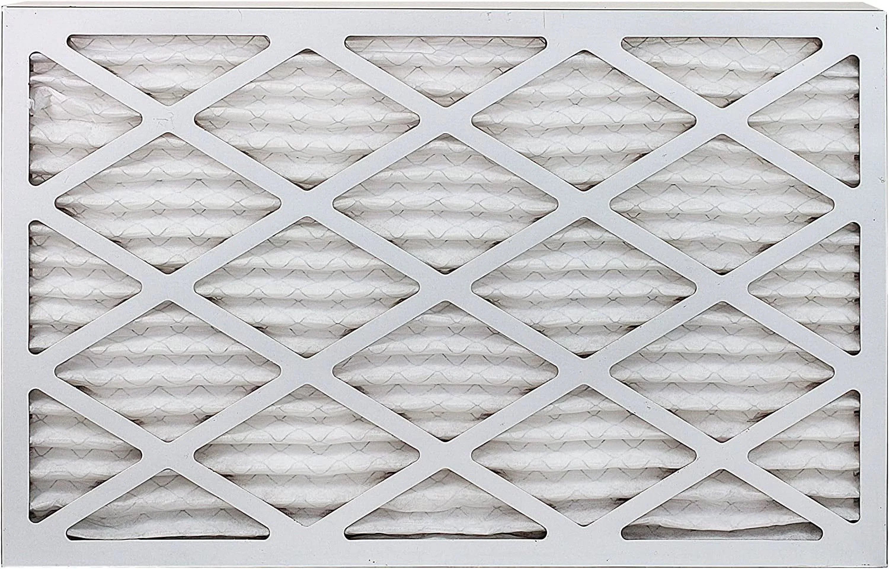 Filterbuy 12x20x1 MERV 13 Pleated HVAC AC Furnace Air Filters (4-Pack)