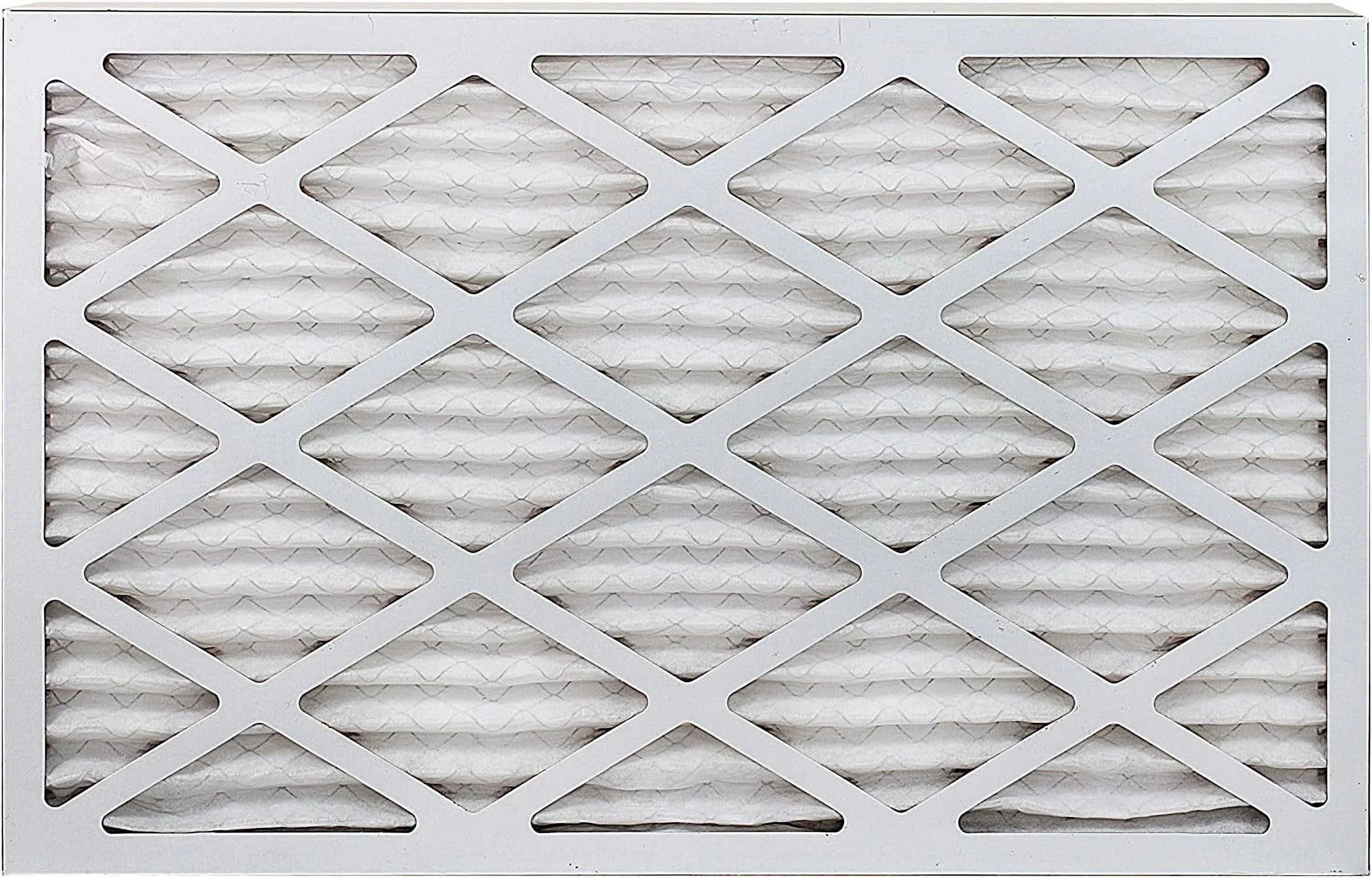 Filterbuy 12x27x1 MERV 8 Pleated HVAC AC Furnace Air Filters (4-Pack)