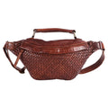 NM Never Mind Nmbgm148E Fanny Pack Vintage Handmade Genuine Cowhide Leather Women Bag Western Handbag Purse