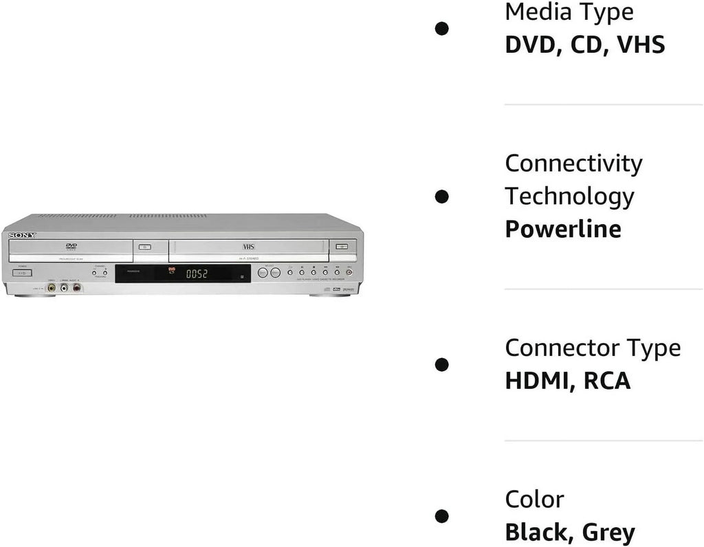 Restored  VHS/DVD Combo Player (Refurbished)