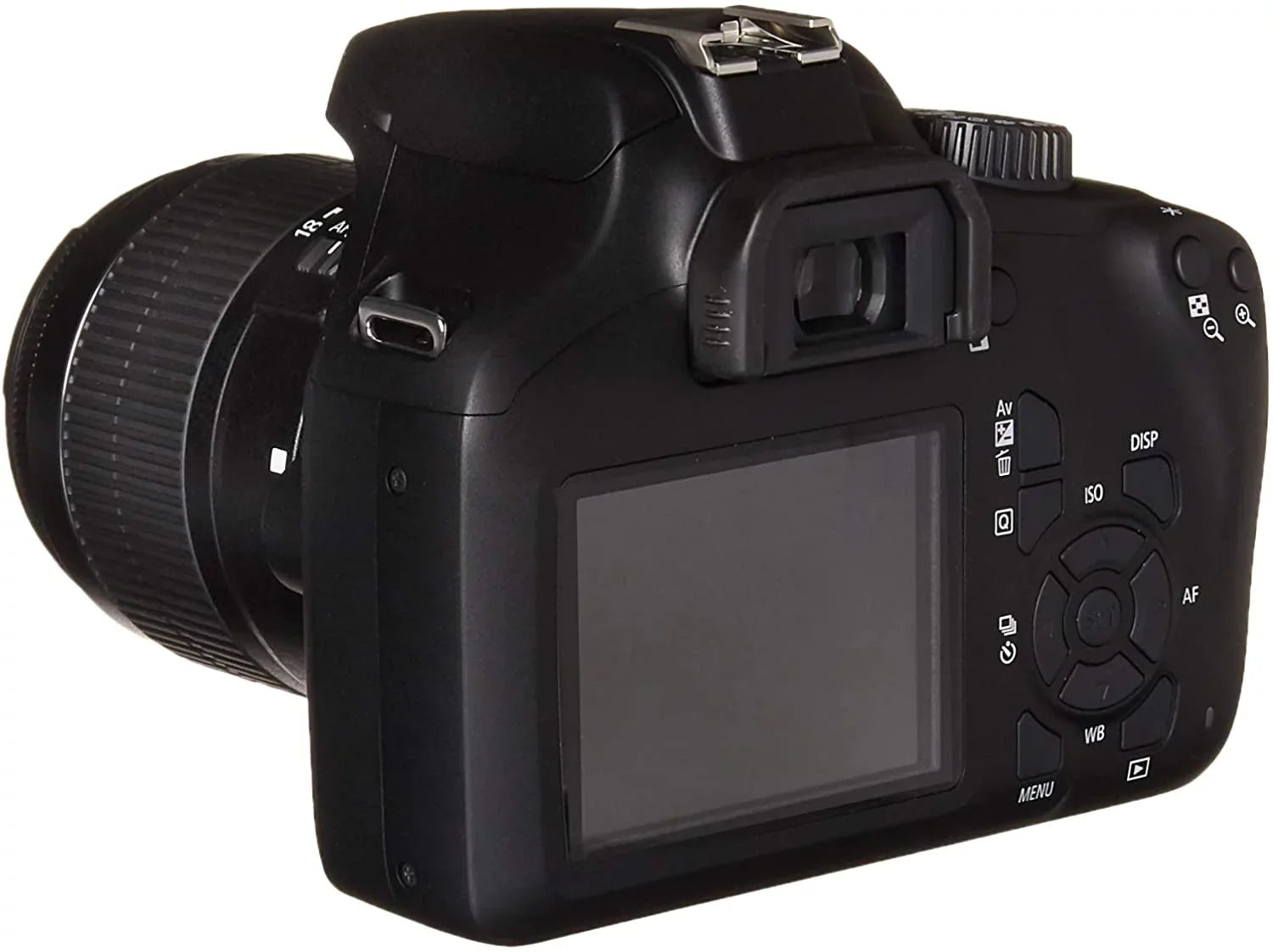 EOS 4000D Kit [18-55 III] DSLR Camera, Wi-Fi Enabled, International Version - Black