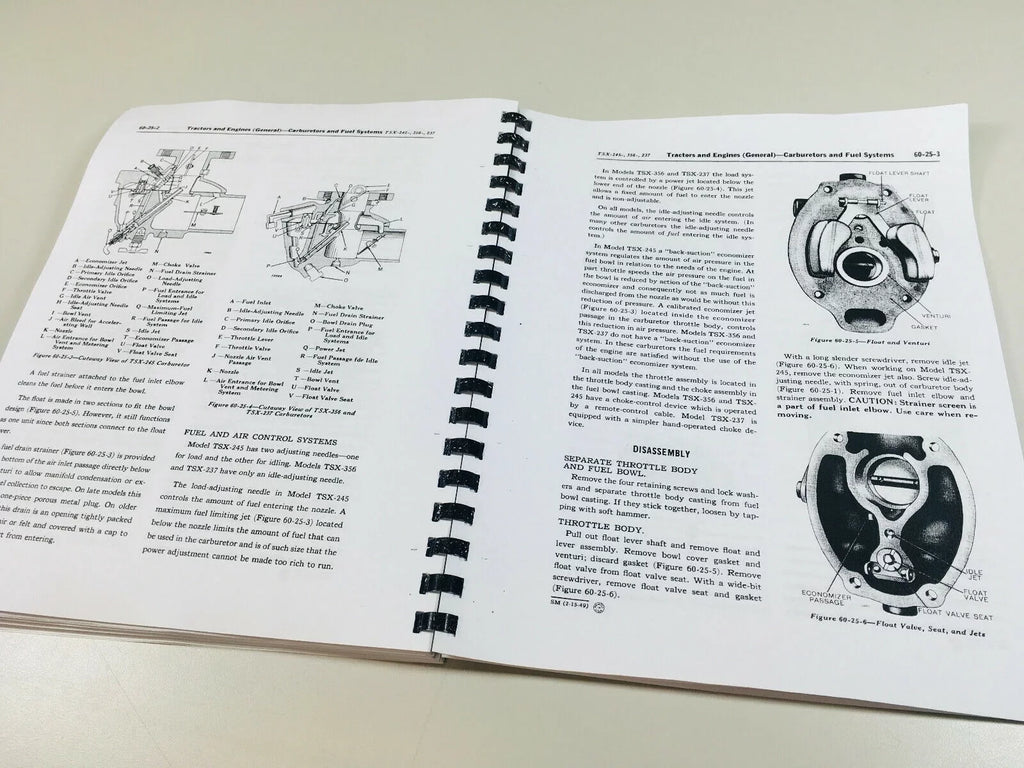 General Service Manual For John Deere Tractors & Engines Sm-2000