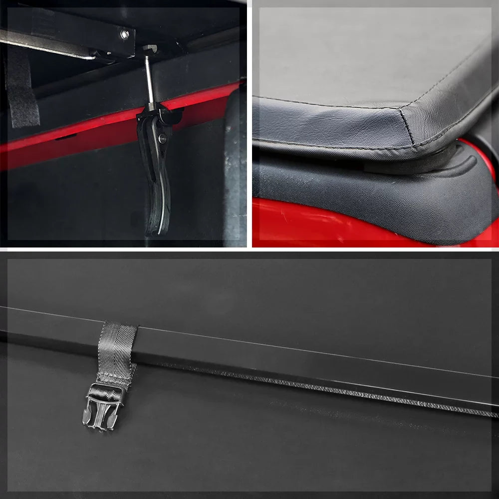 Short Bed Tonneau wrap 6.5Ft Soft Tri-Fold Fleetside for 02-09 Ram 1500/2500 Fits select: 2006-2008 DODGE RAM 1500, 2003-2009 DODGE RAM 2500