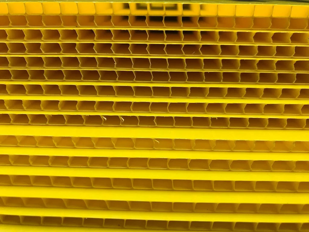 5 Pack COMING SOON Yellow Sign 6” X 24" (COMING SOON) Pre-Printed Double Sides Yellow Corrugated Plastic 4Mm, Sign Board 4Mm, ***Sign , Metal Sign & Sign Post Not Included, Ship Same D