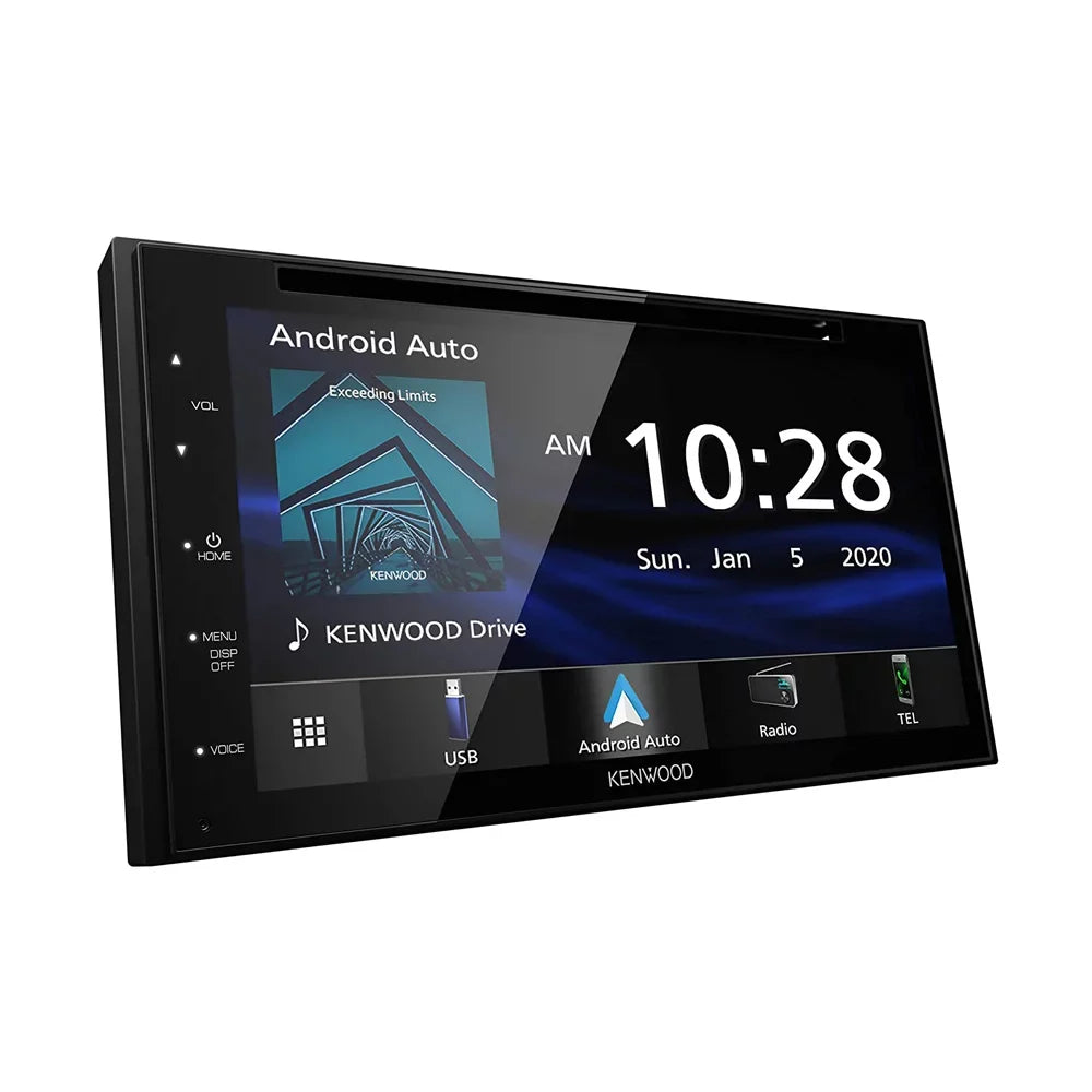 New Kenwood DDX57S 6.8 Inch DVD Receiver and CMOS-130 Universal Rear View Camera