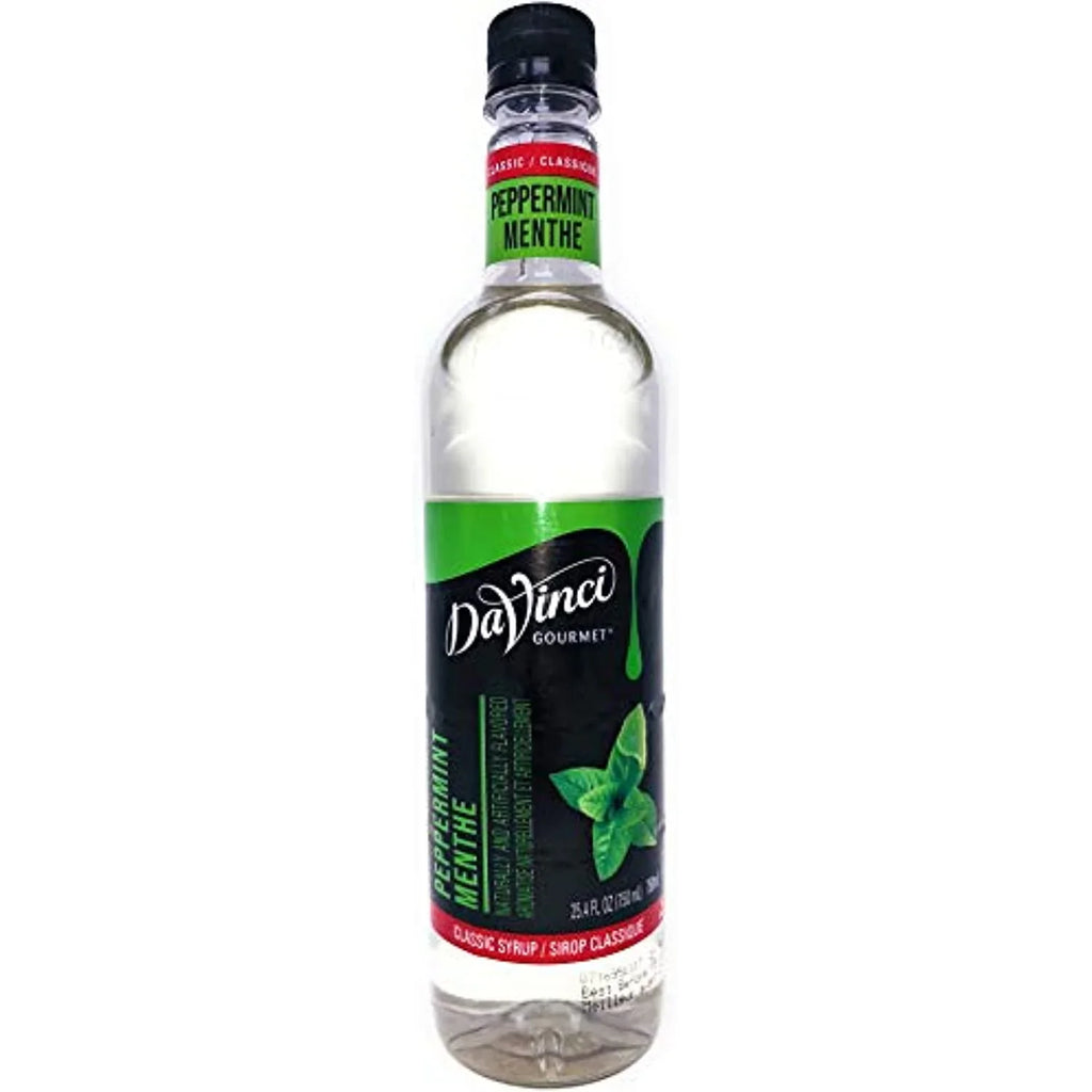 Davinci Gourmet Classic Peppermint Syrup, 750 Ml Plastic Bottle