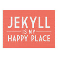 Jekyll Island, Georgia, Jekyll Is My Happy Place, Simply Said (1000 Piece Puzzle, Size 19x27, Challenging Jigsaw Puzzle for Adults and Family, Made in USA)