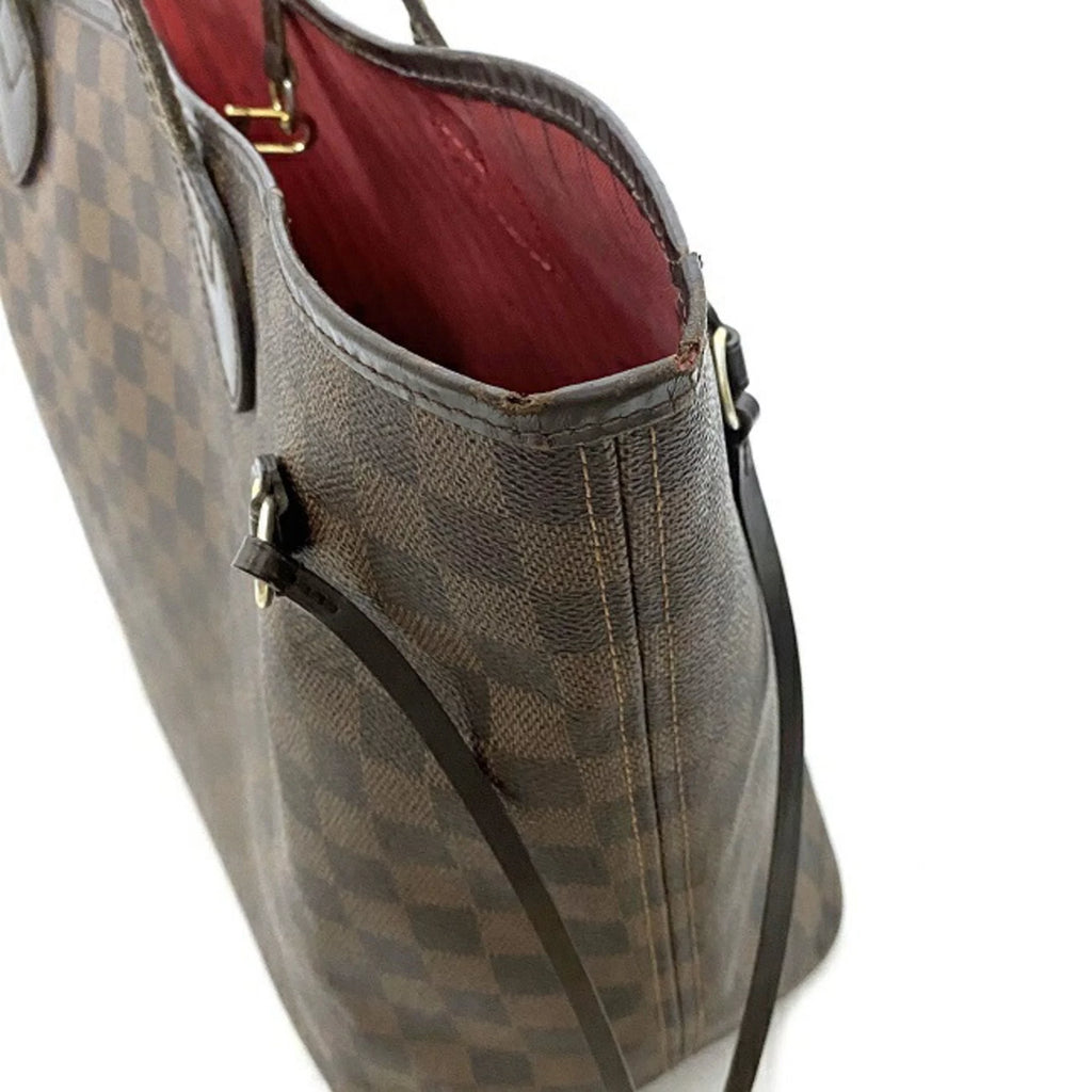 Pre-Owned Louis Vuitton Tote Bag Neverfull MM Brown Damier Ebene N51105 SP4039 LOUIS VUITTON Ladies (Fair)