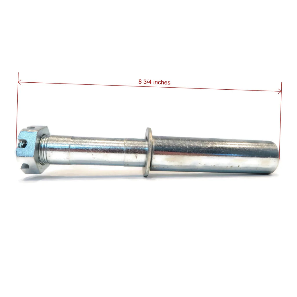 The ROP Shop | Trailer Axle Kit Assembly W/ 4 on 4" Bolt Idler Hub & 1" Round BT8 Spindle