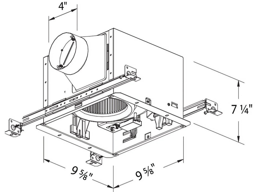 Delta Breez BreezSignature 80 CFM Exhaust Bath Fan