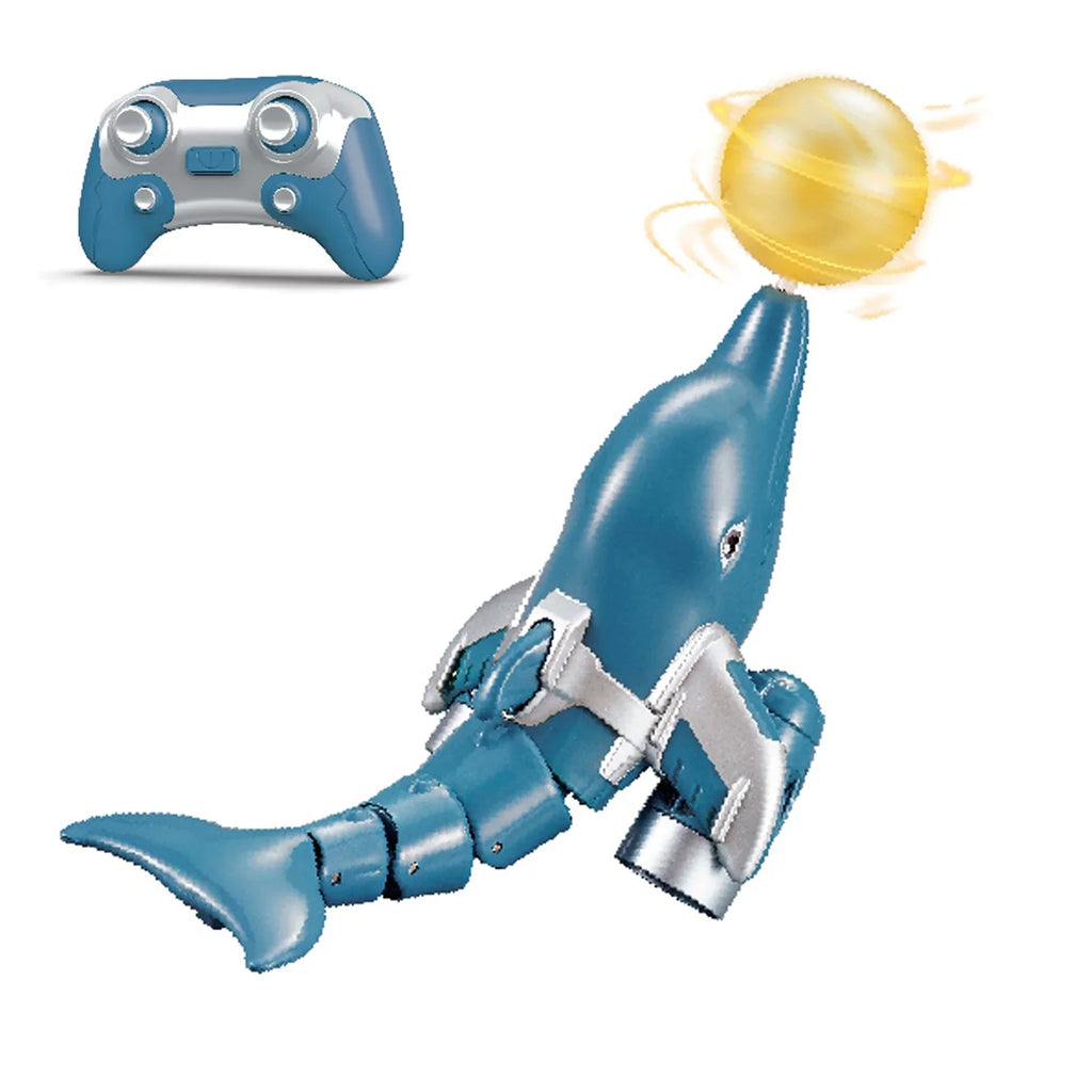 Shinysix Remote  ship,Remote aqua Demo Head Remote craft Animal craft liquid Waterproof Head Ball craft aqua Dolphin Lake River And River Pool craft Rotation /one Dolphin Lake Toy Kids