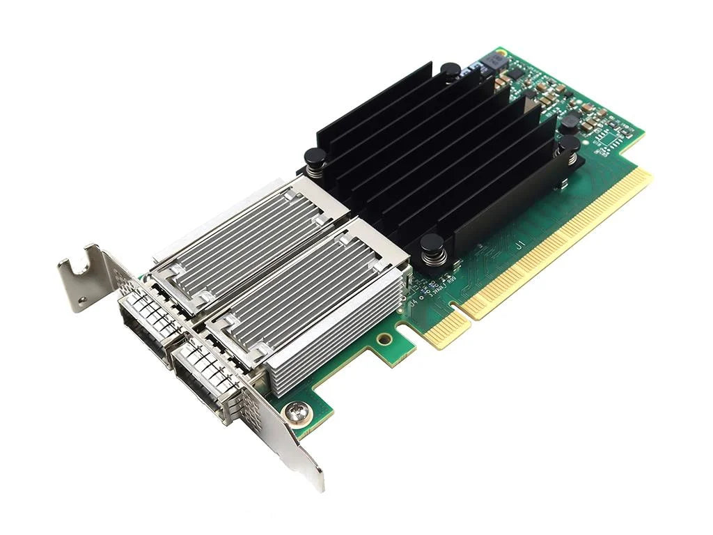 CX416A  Mellanox CONNECTX-4 CX456B 2-PORT 100GBE Qsfp+ PCI-E 3.0 Network Card XR0K2 Network Ethernet / LAN Cards