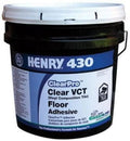 Henry 12102 430 Clearpro Clear Vct Floor Tile Adhesive, 4 Gallon