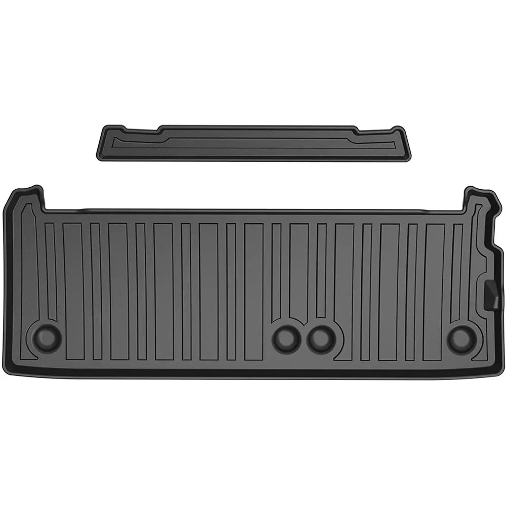 3W Cargo Liner matching for  Sienna 7 seats 2021 2022 2023 TPE All atmospheric conditions Custom Fit Trunk Mat for 2021 2022  Sienna ( Not for Spare Tire Model ), Black