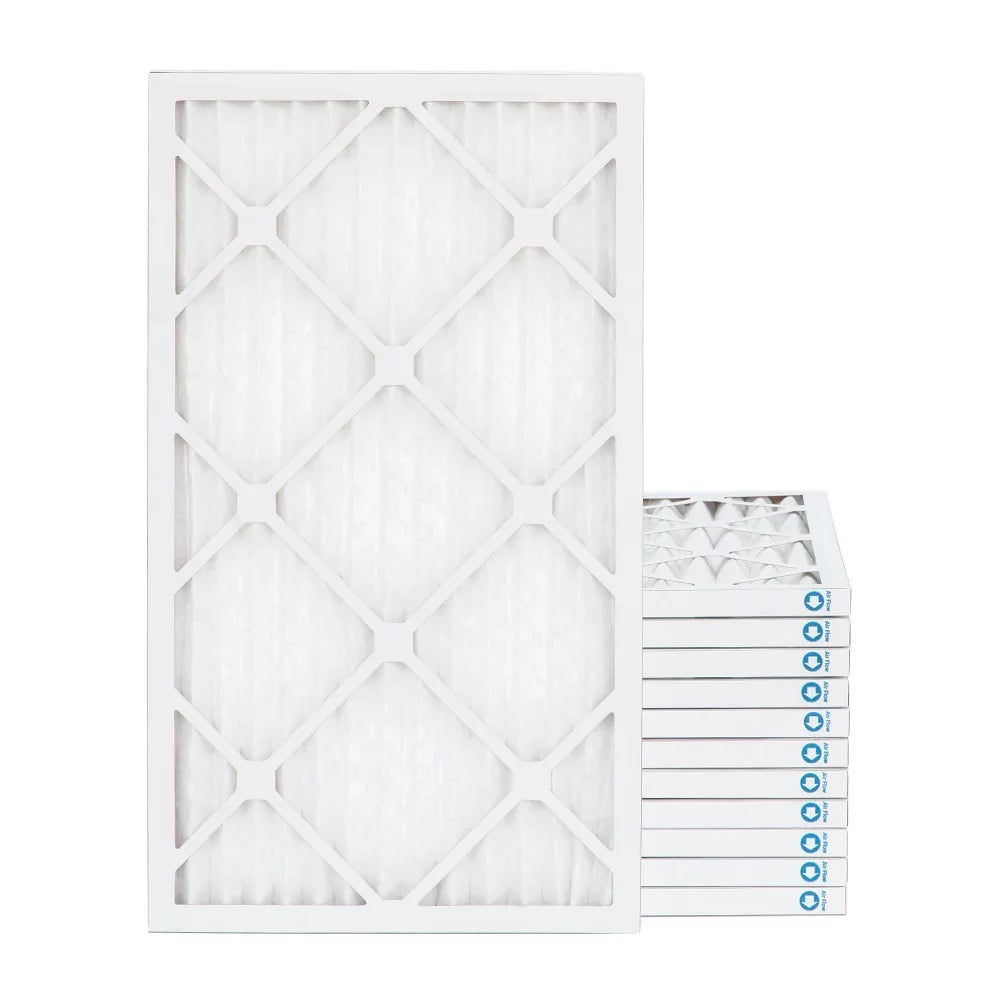 Made in USA.. 16x25x1 MERV 11 ( MPR 1000 ) Pleated AC Furnace Air Filter - 12 Pack