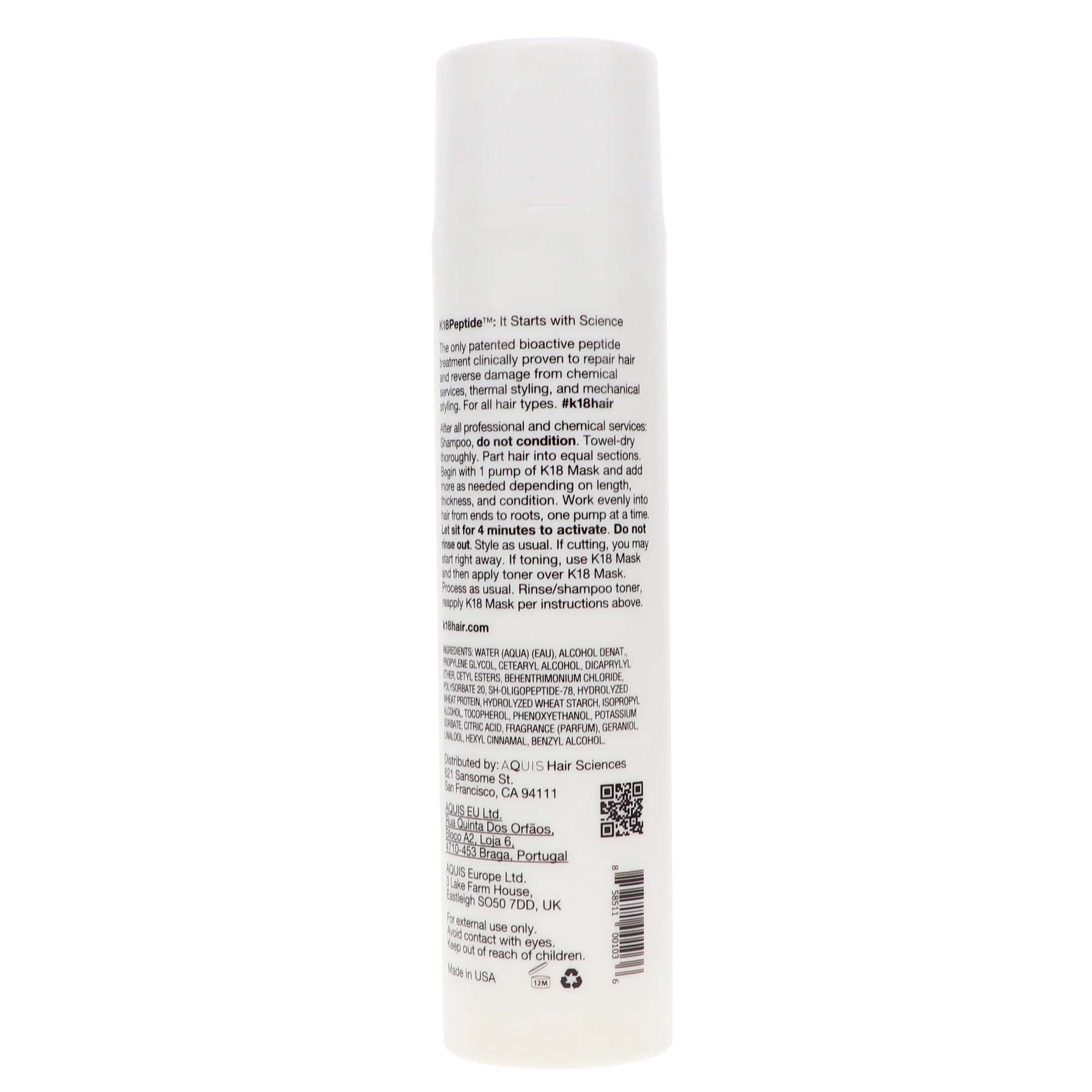 Biomimetic Hairscience Pro Molecular Repair Hair Mask - 5 oz