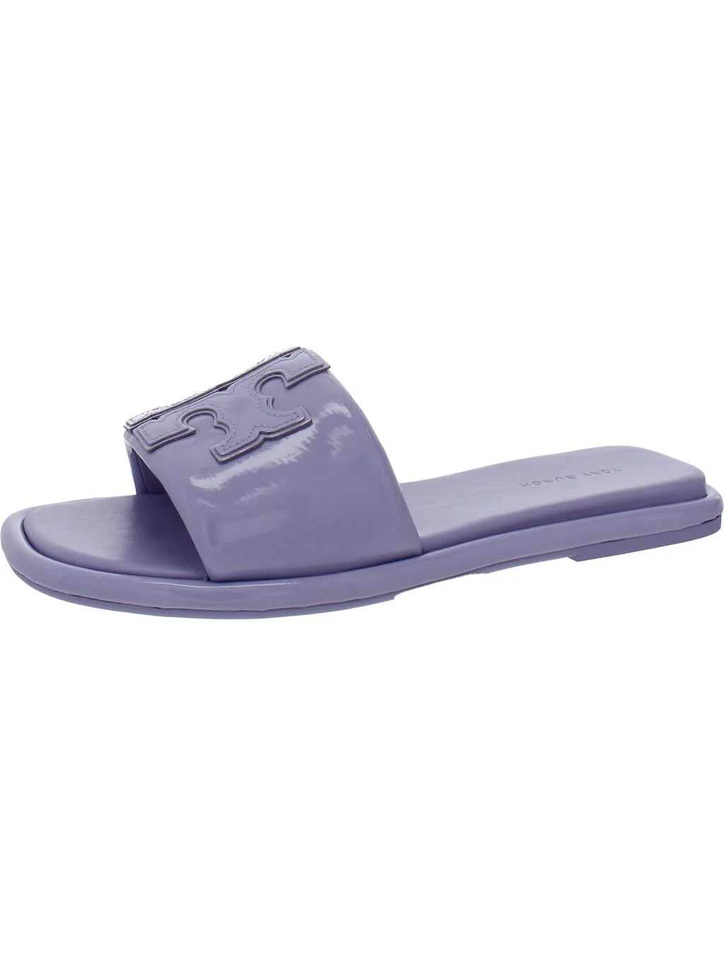 Tory Burch Womens Double T Sport Slide Leather Slides Flat Sandals