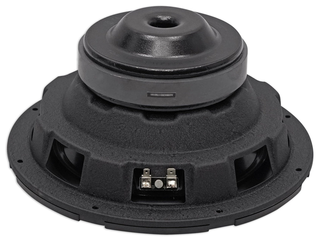 (2) Polk Audio DB1042SVC 10” 1050w Single 4-Ohm Car/Marine Audio Subwoofers Subs