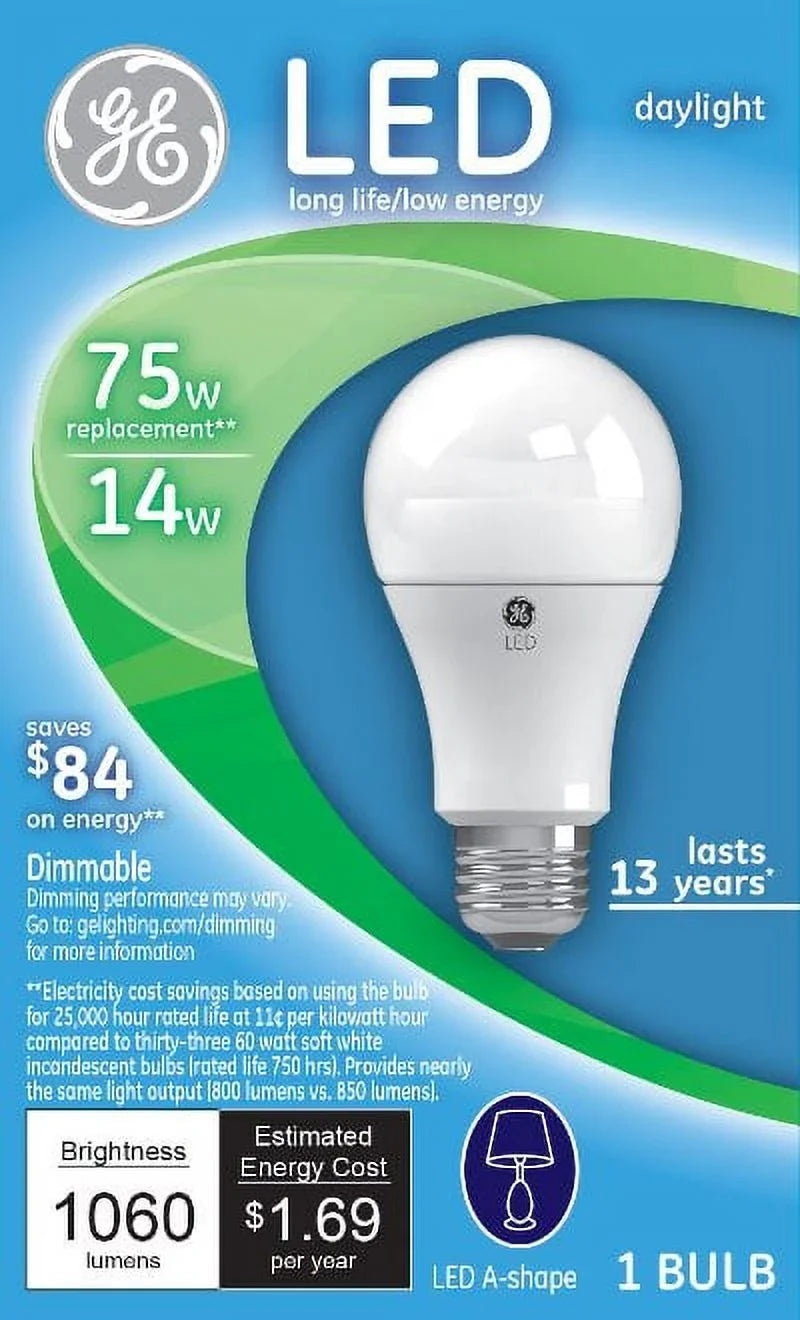 G E Lighting 224146 7 watt A21 LED Bulb