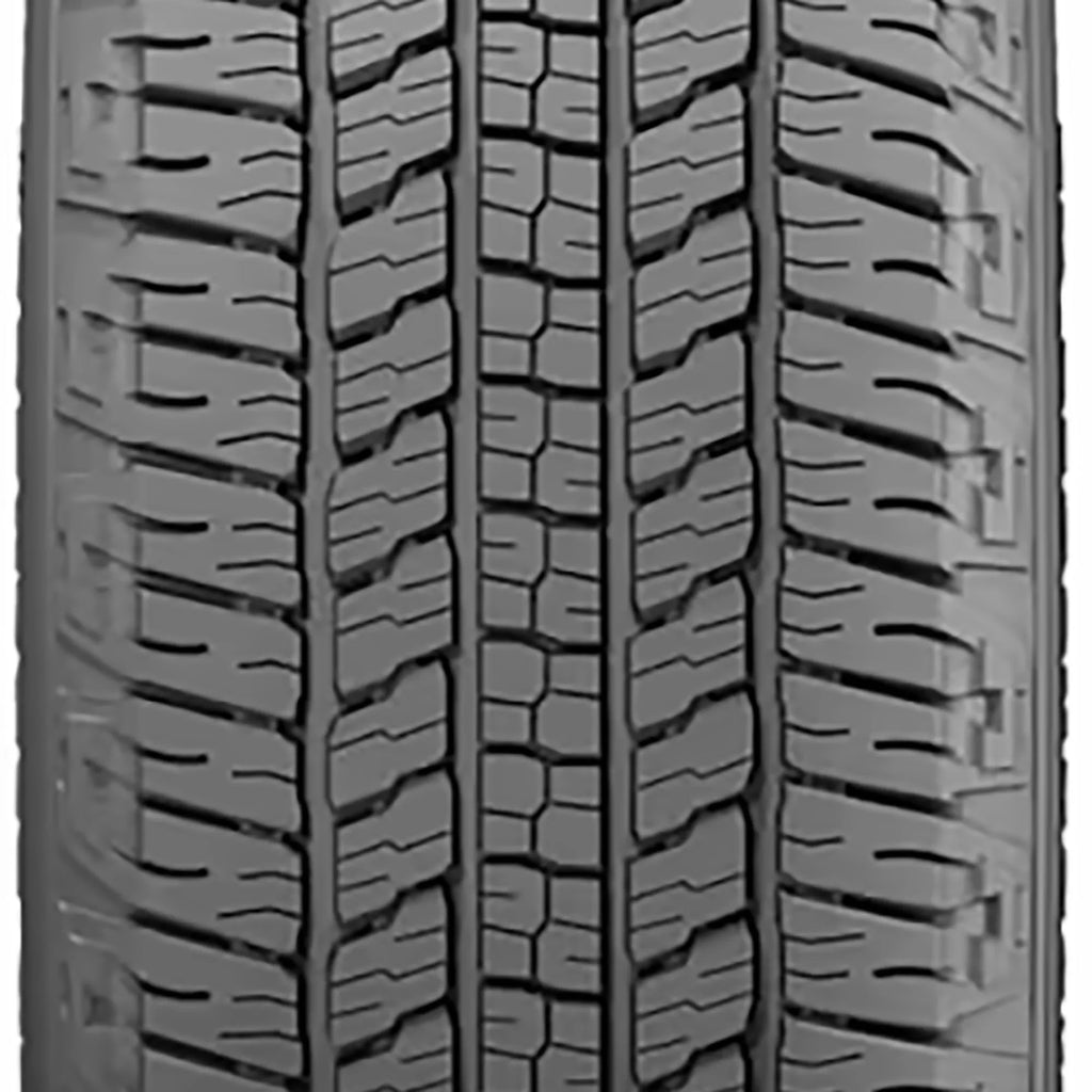 Goodyear Wrangler Workhorse HT LT265/70R17 121R All-Season Tire Fits: 2017 Chevrolet Silverado 1500 WT, 2014-15 Chevrolet Silverado 1500 WT