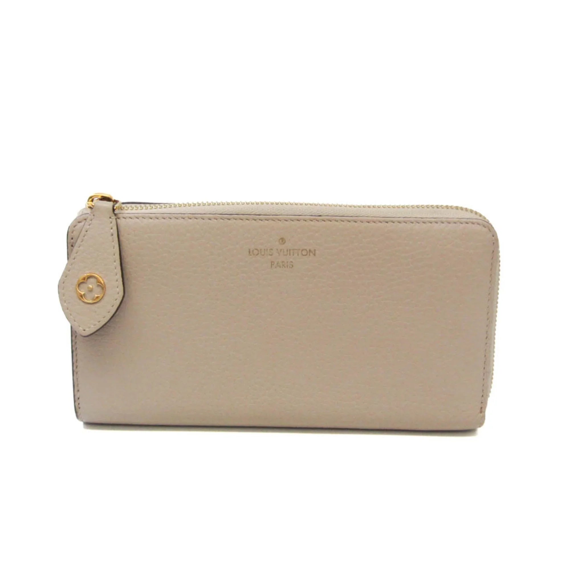 Pre-Owned Louis Vuitton Comete Wallet M63104 Women's Veau Cachemire Leather Long Wallet (bi-fold) Galle (Good)