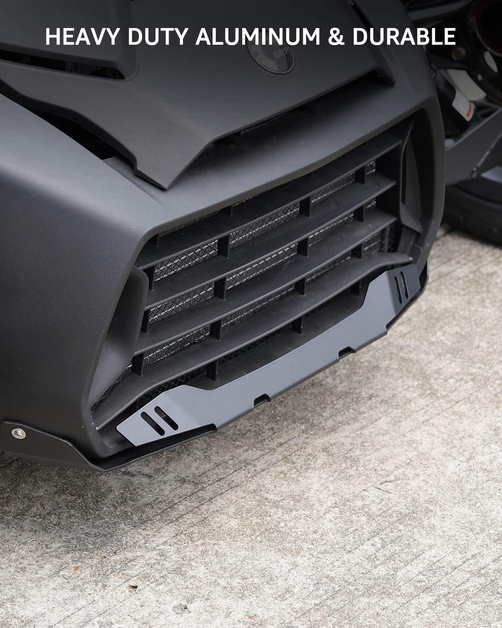 A & UTV PRO Ryker Aluminum Radiator Protector Plate for Can-Am Ryker All Models